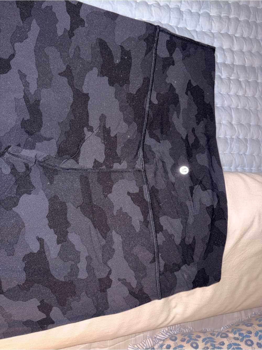 lululemon athletica Black & Charcoal Camo Leggings